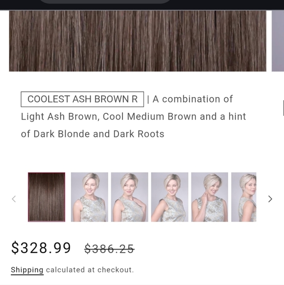 Belle Tress Lenox In Coolest Ash Brown - Picture 7 of 7